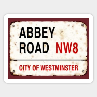 Abbey Road City Of Westminster Sticker